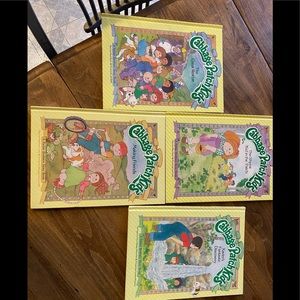 1980's Cabbage Patch set of hardcover books